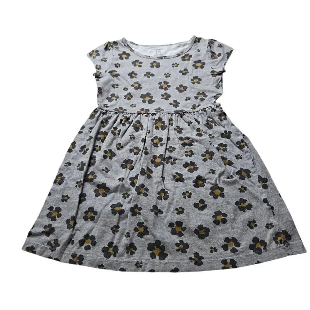 Carters Leopard Girls dress 7